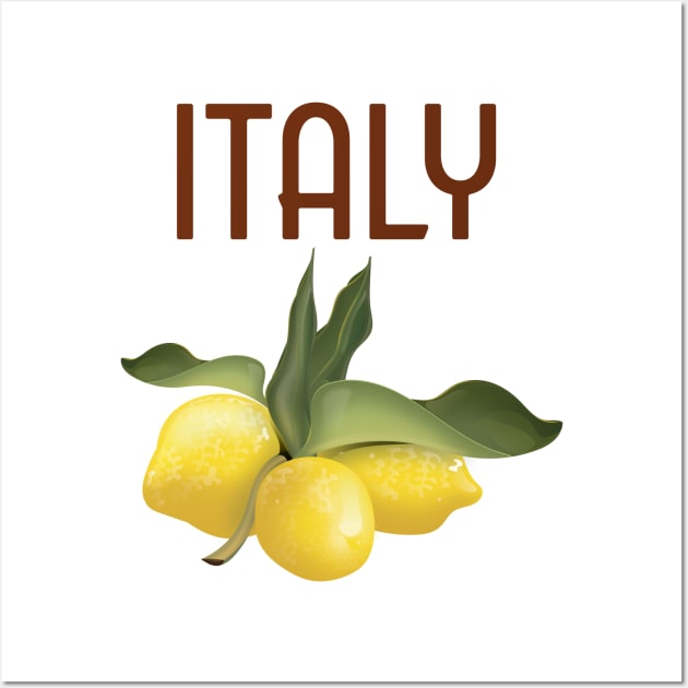 Italy Lemons Wall Art by nickemporium1